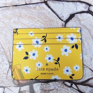 Darcy Fleurette Toss Small Card Holder Kate Spade